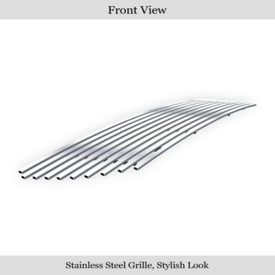 Fits 2003-2005 Honda Pilot Main Upper Stainless Steel Billet Grille