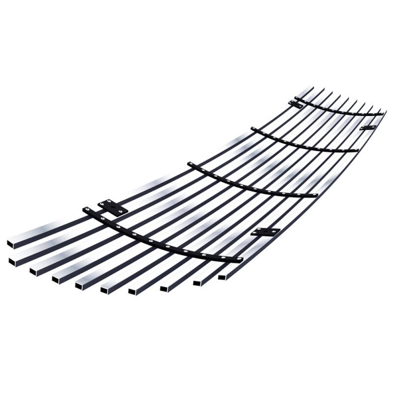 Fits 2003-2005 Honda Pilot Main Upper Stainless Steel Billet Grille - Image 2