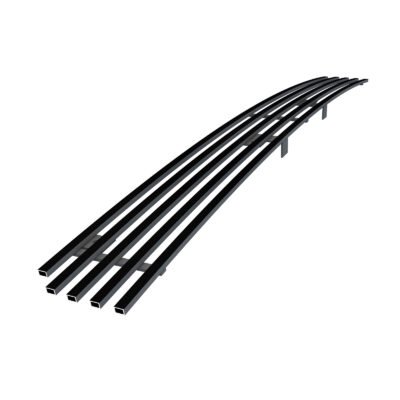 Fits 2006-2008 Honda Pilot Lower Bumper Black Stainless Steel Billet Grille