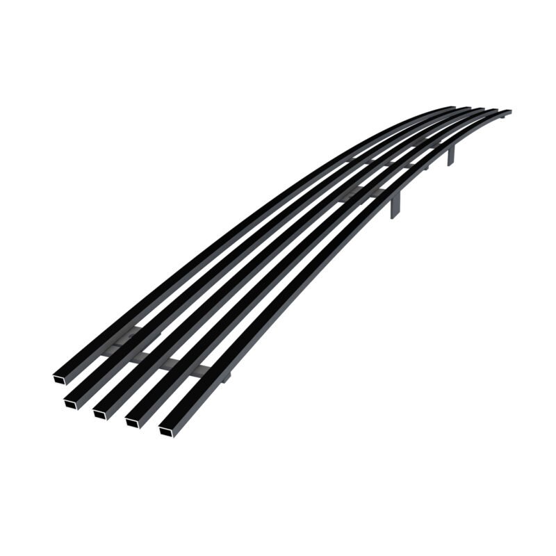 Fits 2006-2008 Honda Pilot Lower Bumper Black Stainless Steel Billet Grille