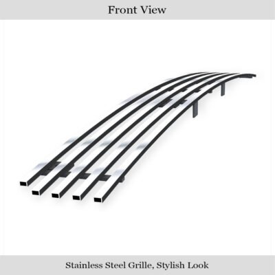 Fits 2006-2008 Honda Pilot Lower Bumper Stainless Steel Billet Grille