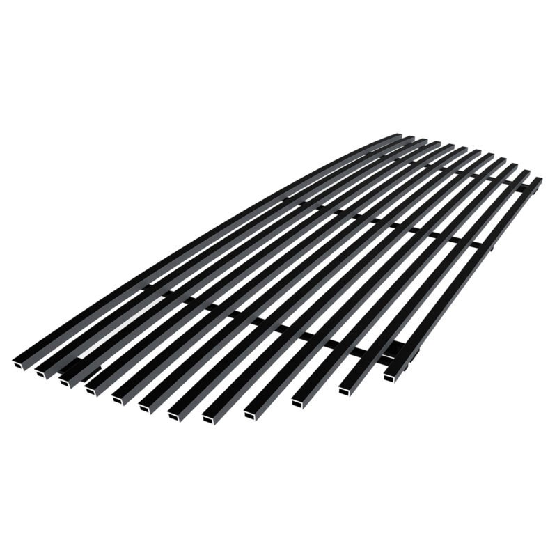 Fits 2009-2011 Honda Pilot Main Upper Black Stainless Steel Billet Grille