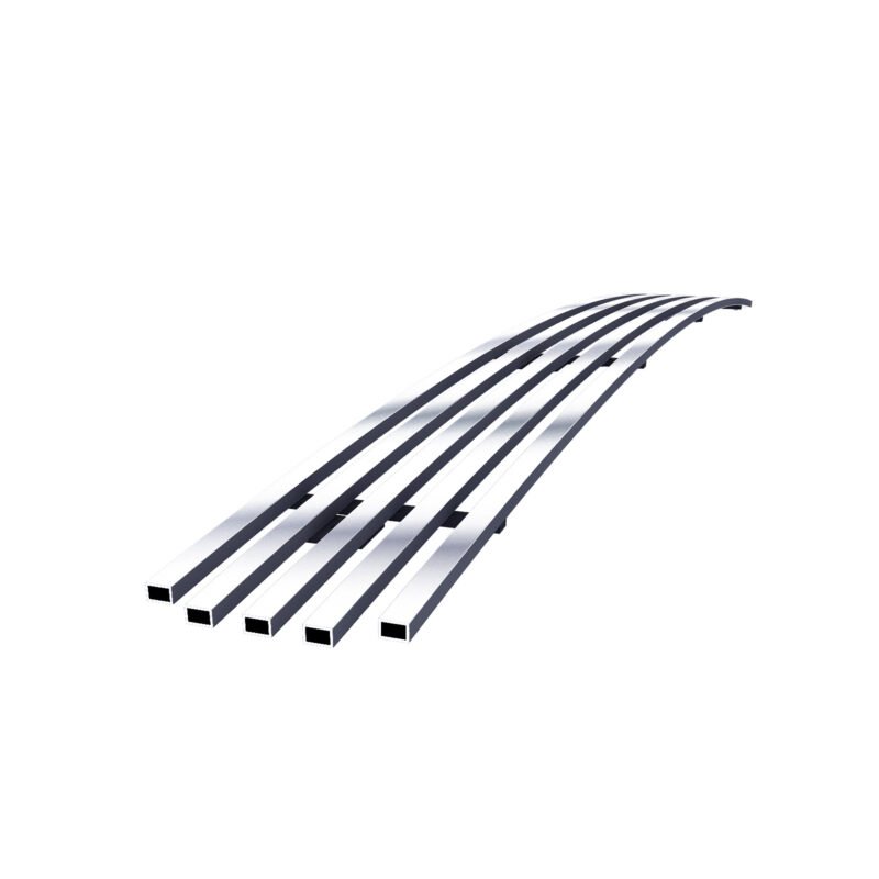 Fits 2005-2008 Honda Ridgeline 1 Center PC (Will Not Fit Vehicles With OE Chrome Bumper Package) Lower Bumper Stainless Steel Billet Grille