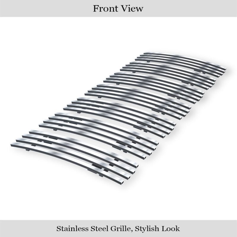 Fits 2008-2012 Jeep Liberty Main Upper Stainless Steel Billet Grille