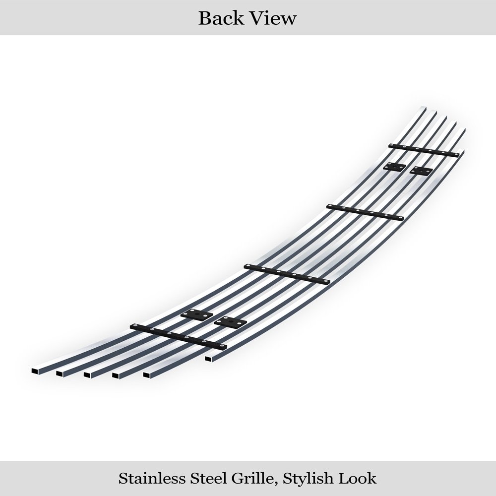 Fits 2009-2010 Jeep Grand Cherokee SRT8 Lower Bumper Stainless Steel Billet Grille - Image 2