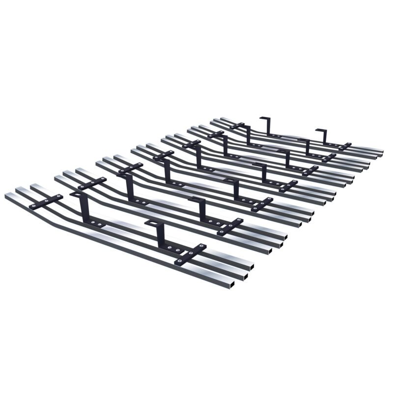 Fits 1997-2006 Jeep Wrangler With Chrome Shell Model Main Upper Stainless Steel Billet Grille - Image 3