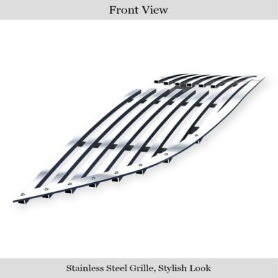 Fits 2000-2002 Lincoln LS W/Lower Billet Molding Main Upper Stainless Steel Billet Grille
