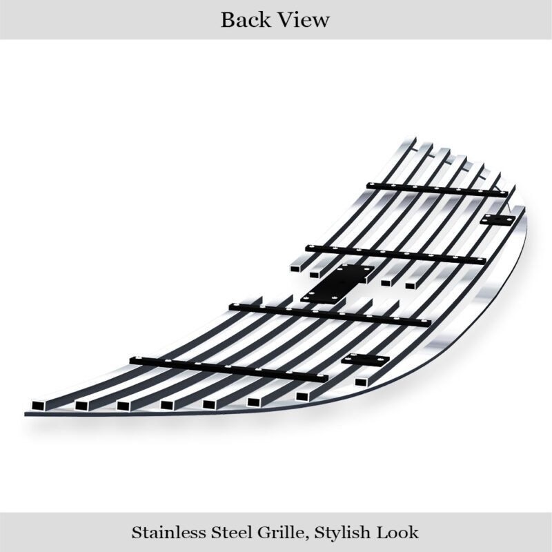 Fits 2000-2002 Lincoln LS W/Lower Billet Molding Main Upper Stainless Steel Billet Grille - Image 2