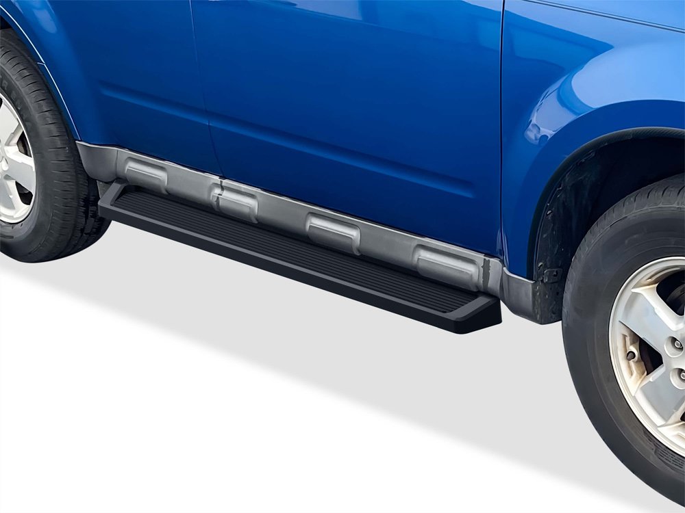 Fits 2008-2012 Ford Escape 2008-2011 Mazda Tribute 2008-2010 Mercury Mariner *Drilling is required on the plastic cover Both Sides iRunning Board
