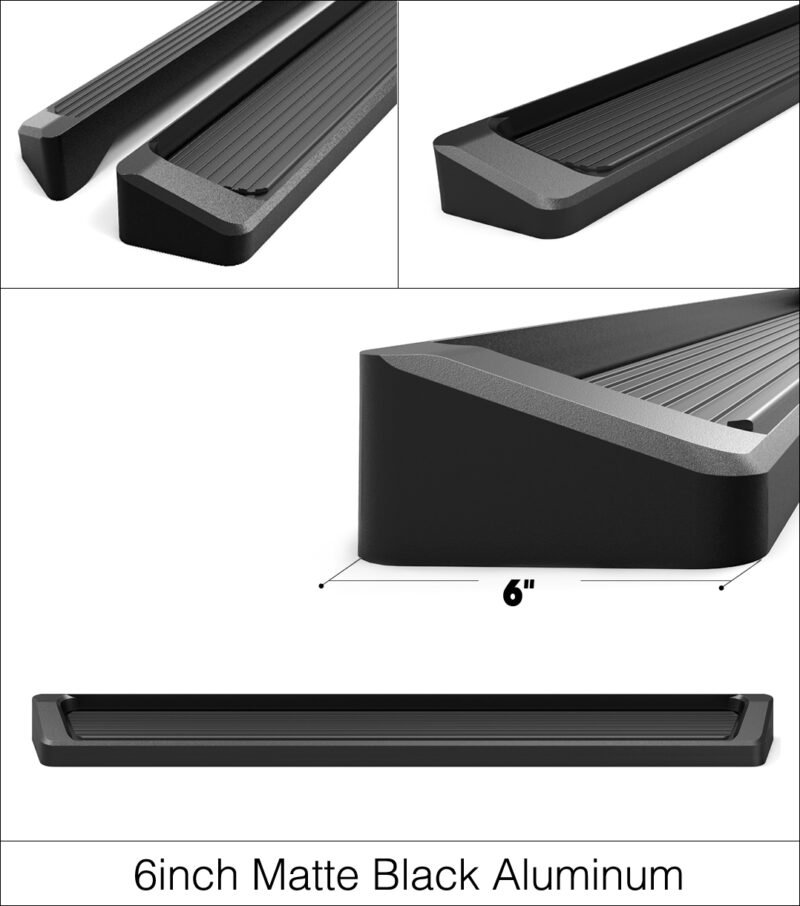 Fits 1995-2004 Toyota Tacoma Extended Cab (4WD or Prerunner 2/4WD) Both Sides iRunning Board - Image 5