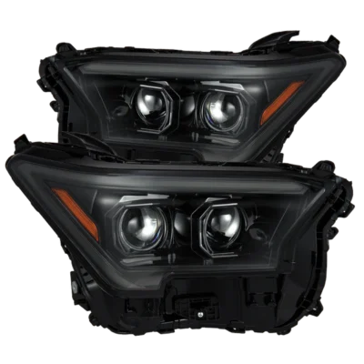Fits 24-25 Toyota Tacoma / 25-up 4Runner LUXX-Series LED Projector Headlights Alpha-Black