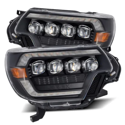 Fits 12-15 Toyota Tacoma NOVA-Series LED Projector Headlights Black