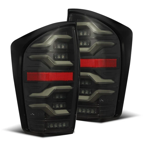 Fits 16-23 Toyota Tacoma LUXX-Series LED Tail Lights Alpha-Black