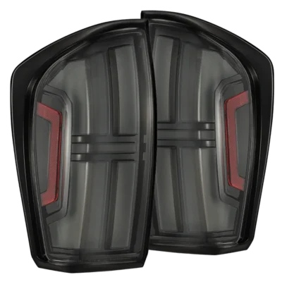 Fits 16-23 Toyota Tacoma NOVA-Series Prismatic LED Tail Lights Black