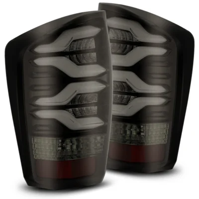 Fits 16-23 Toyota Tacoma PRO-Series LED Tail Lights Jet Black