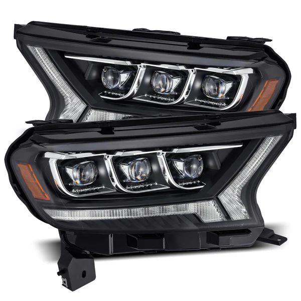 Fits 19-23 Ford Ranger NOVA-Series LED Projector Headlights Black