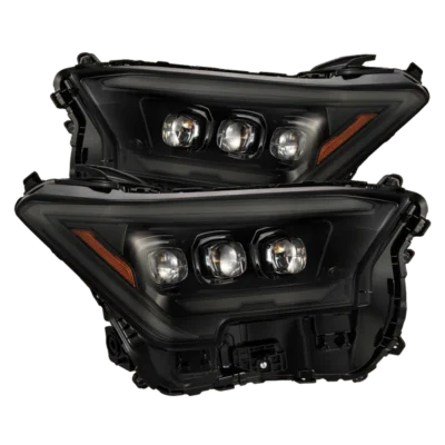 Fits 24-25 Toyota Tacoma / 25-up 4Runner NOVA-Series LED Projector Headlights Alpha-Black (ETA late Aug)