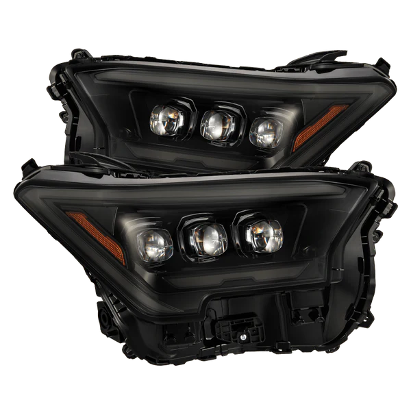 Fits 24-25 Toyota Tacoma / 25-up 4Runner NOVA-Series LED Projector Headlights Alpha-Black (ETA late Aug)
