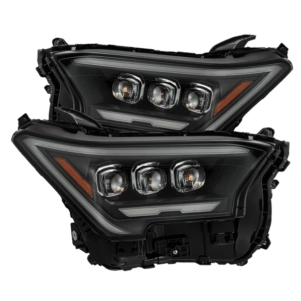 Fits 24-25 Toyota Tacoma / 25-up 4Runner NOVA-Series LED Projector Headlights Black
