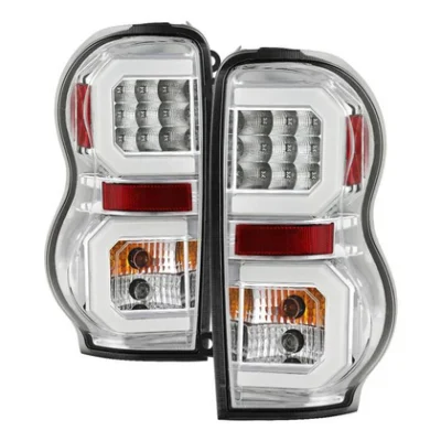 Fits ( Spyder ) Dodge Durango 04-09 LED Tail Lights - Chrome