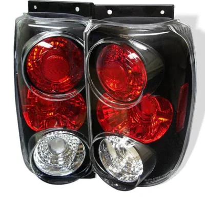 Fits Ford Explorer 95-97 Euro Style Tail Lights - Black