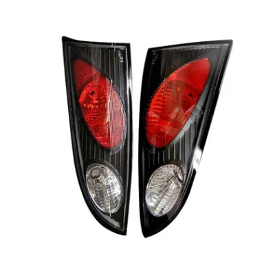 Fits Ford Focus 00-04 3/5Dr Euro Style Tail Lights - Black