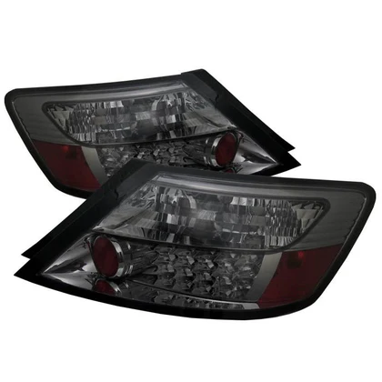 Fits Honda Civic 06-08 2Dr LED Tail Lights - Smoke