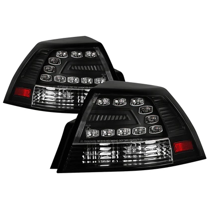 Fits Pontiac G8 08-09 (1157 & 3157 plug included within the housing) LED Tail Lights - Black