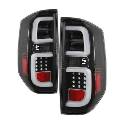 Fits ( Spyder ) Toyota Tundra 2014-2019 Light Bar LED Tail Lights - All Black