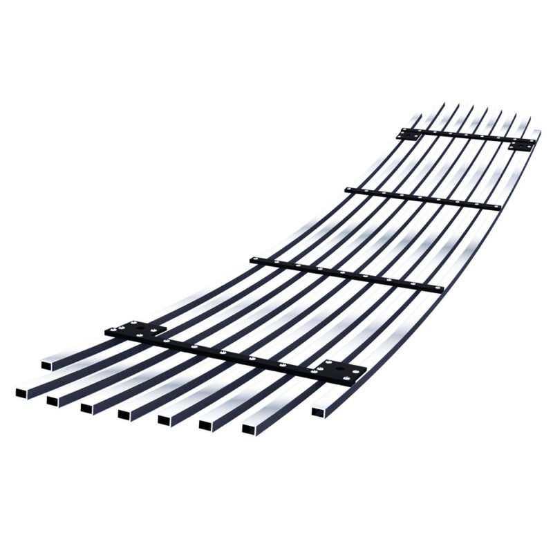 Fits 1998-2003 GMC Jimmy /1998-2003 GMC Sonoma Main Upper Stainless Steel Billet Grille - Image 2