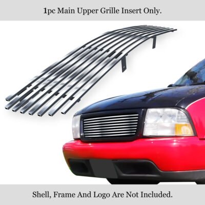 Fits 1998-2003 GMC Jimmy /1998-2003 GMC Sonoma Main Upper Stainless Steel Billet Grille
