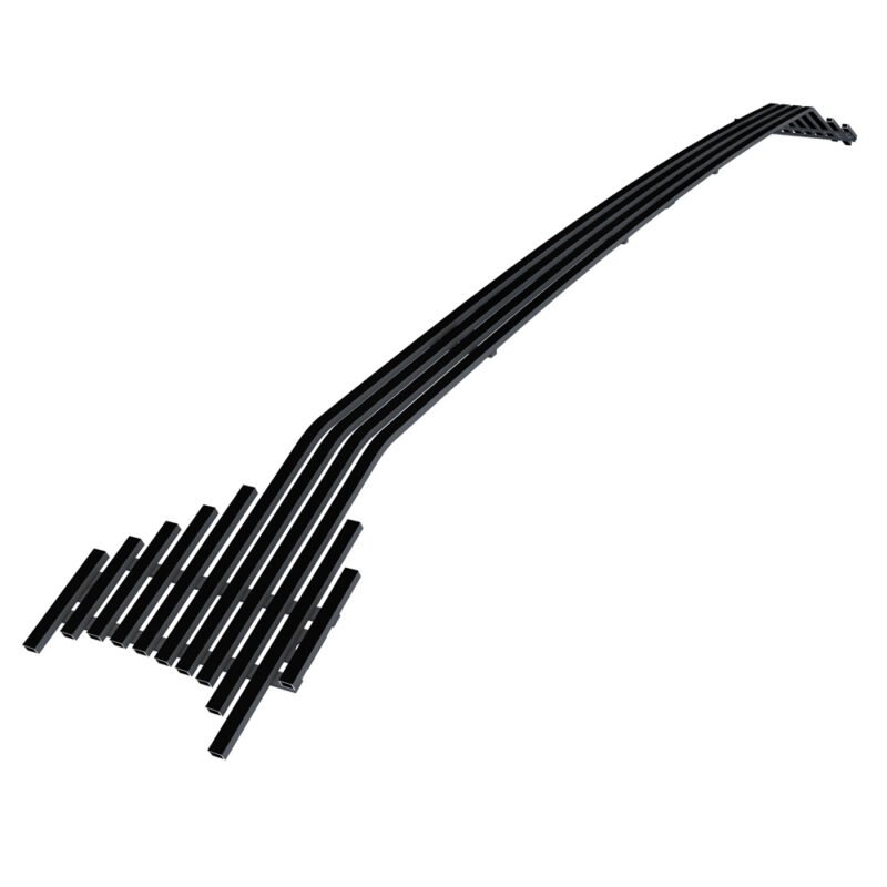 Fits 2016-2023 Toyota Tacoma Lower Bumper Black Stainless Steel Billet Grille