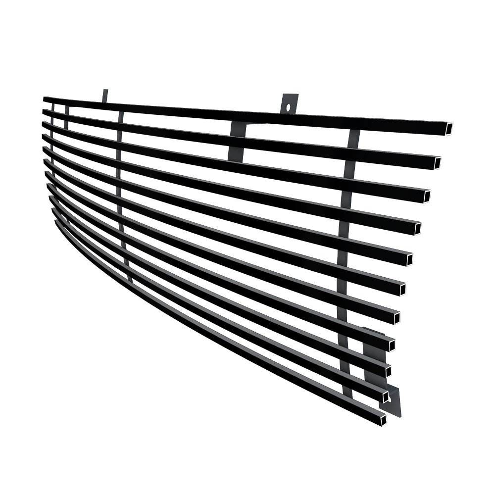 Fits 1997-1997 Toyota Tacoma 2WD/1998-2000 Toyota Tacoma All Models Main Upper Black Stainless Steel Billet Grille