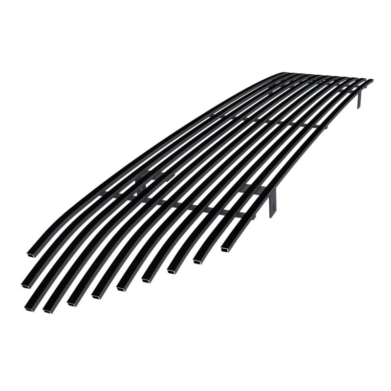 Fits 2012-2015 Toyota Tacoma Main Upper Black Stainless Steel Billet Grille