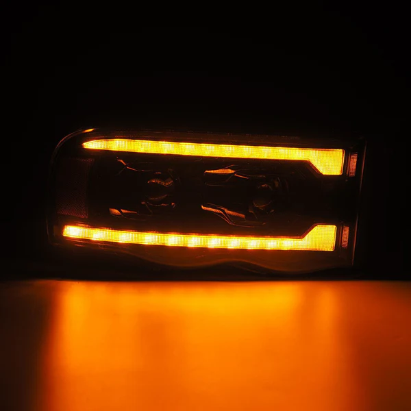 Fits 02-05 Dodge Ram LUXX-Series LED Projector Headlights Alpha-Black - Image 6