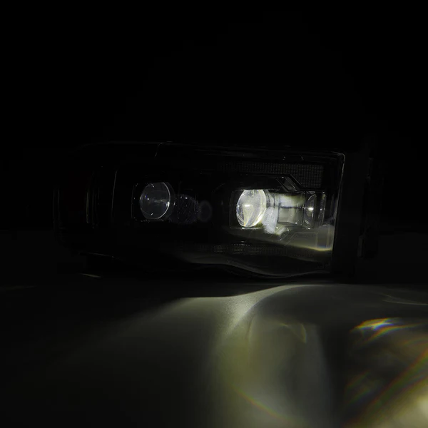 Fits 02-05 Dodge Ram LUXX-Series LED Projector Headlights Alpha-Black - Image 5