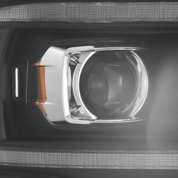 Fits 02-05 Dodge Ram LUXX-Series LED Projector Headlights Black - Image 4