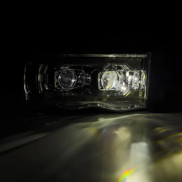 Fits 02-05 Dodge Ram LUXX-Series LED Projector Headlights Chrome - Image 6