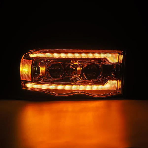 Fits 02-05 Dodge Ram LUXX-Series LED Projector Headlights Chrome - Image 4
