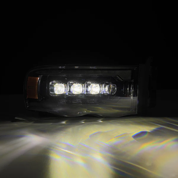 Fits 02-05 Dodge Ram NOVA-Series LED Projector Headlights Alpha-Black - Image 6