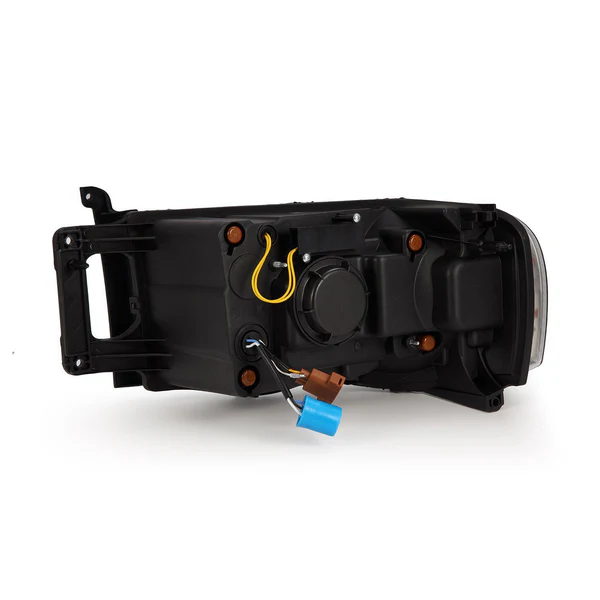 Fits 02-05 Dodge Ram NOVA-Series LED Projector Headlights Alpha-Black - Image 2