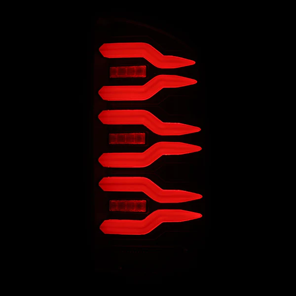 Fits 07-08 Dodge Ram 1500/07-09 Dodge Ram 2500/3500 Truck LUXX-Series LED Tail Lights Black - Image 4