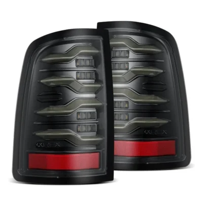 Fits 09-18 Ram Truck LUXX-Series LED Tail Lights Alpha-Black