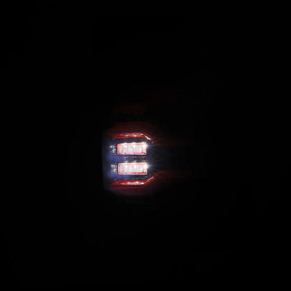 Fits 09-18 Ram Truck LUXX-Series LED Tail Lights Black-Red (ETA early Aug) - Image 2