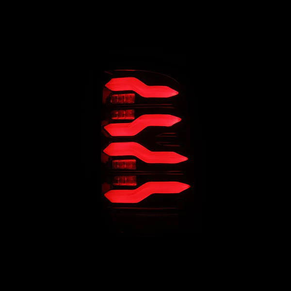 Fits 09-18 Ram Truck LUXX-Series LED Tail Lights Black-Red (ETA early Aug) - Image 3