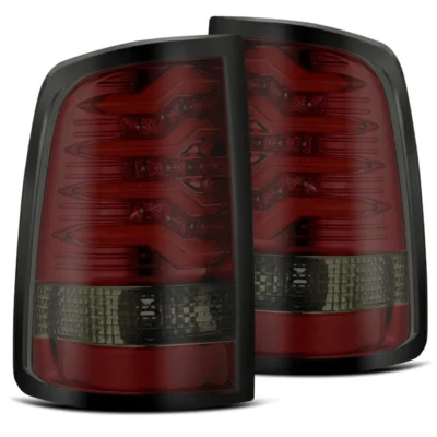 Fits 09-18 Ram Truck PRO-Series LED Tail Lights Red Smoke