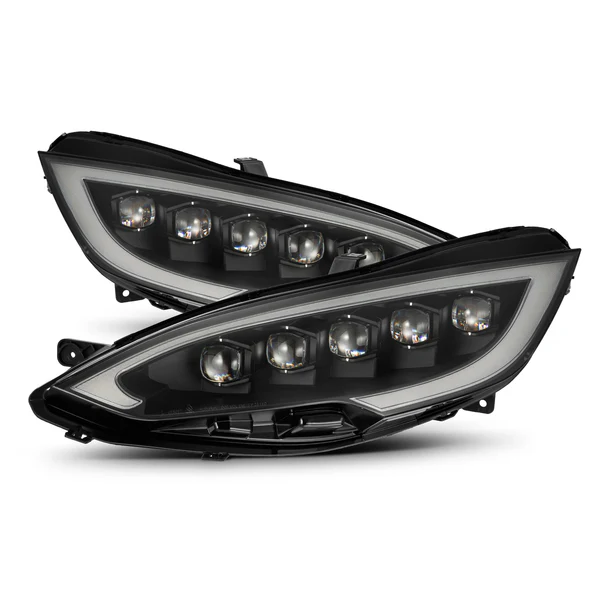 Fits 12-21 Tesla Model S NOVA-Series LED Projector Headlights Black