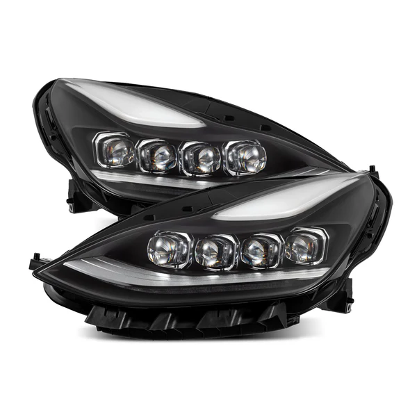 Fits 17-23 Tesla Model 3 / 20-24 Model Y NOVA-Series LED Projector Headlights Black