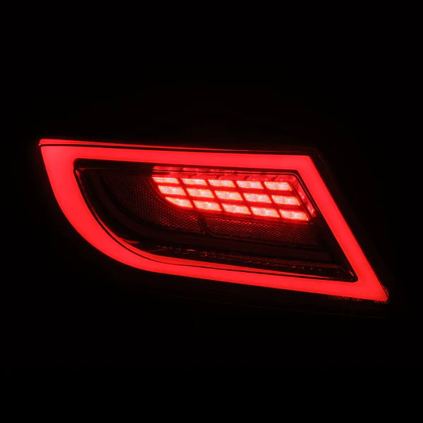 Fits 21-25 Toyota GR86/Subaru BRZ LUXX-Series LED Tail Lights Black Smoke - Image 3