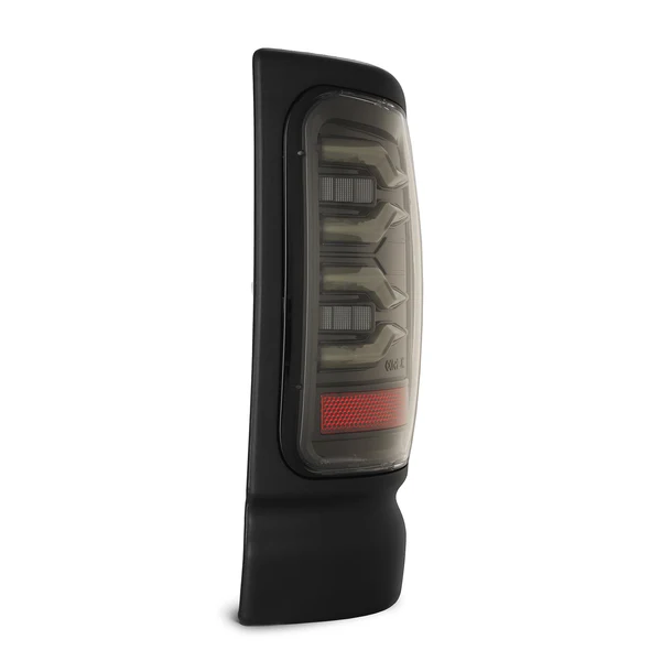 Fits 94-01 Dodge Ram 1500/94-02 Ram 2500/3500 LUXX-Series LED Tail Lights Alpha-Black - Image 2